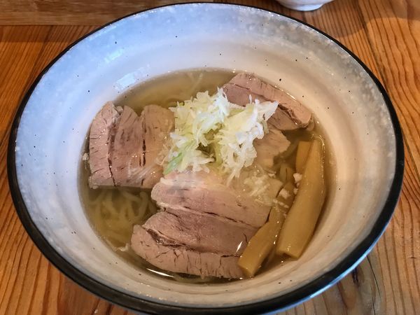 「会津山塩らーめん  750円」@会津山塩らーめん 塩々の写真