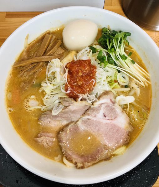 「味玉みそ中華そば 900円」@中華そば 島風の写真