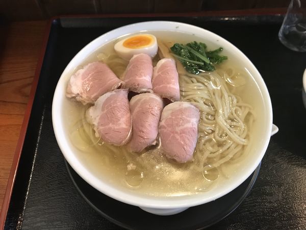 「冷し山六そば【塩】」@麺創 なな家の写真