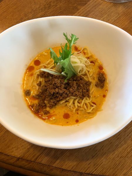 「冷やし豆乳担々麺」@らーめん屋 Hi-BRiの写真