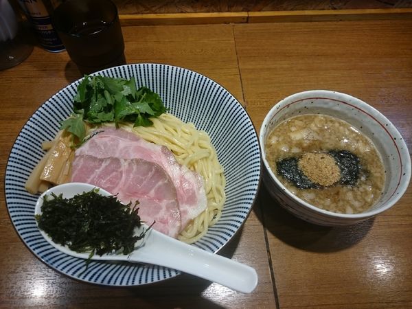 「(限定)ばち鮪のつけそば(大盛)」@寿製麺よしかわ 川越店の写真