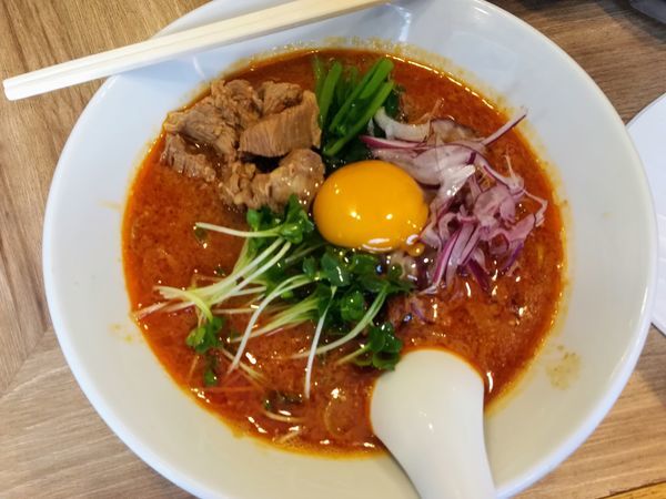 「限定特製ラーメン1000」@担々麺 七福朗の写真