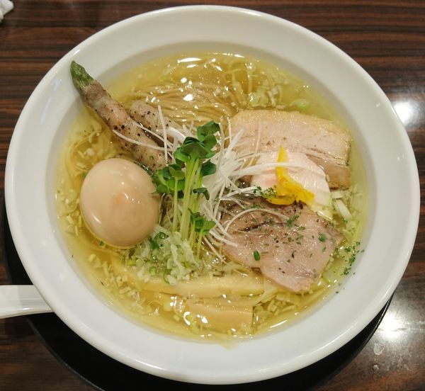 「塩そば＋味玉」@おとなの塩sobaの写真