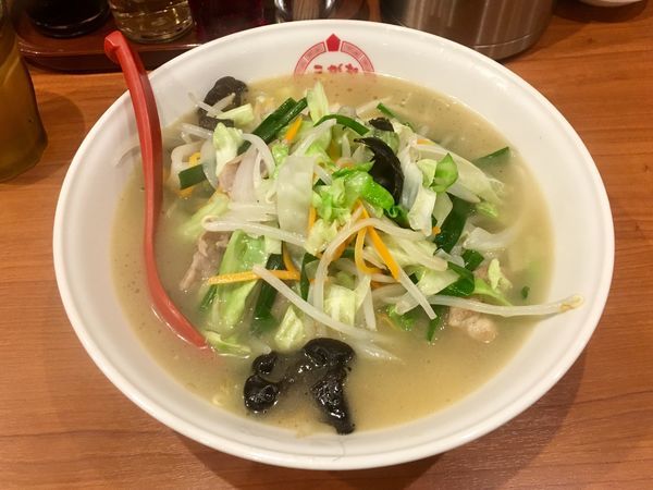 「タンメン 620円」@ラーメン黄金 伊勢佐木モール店の写真