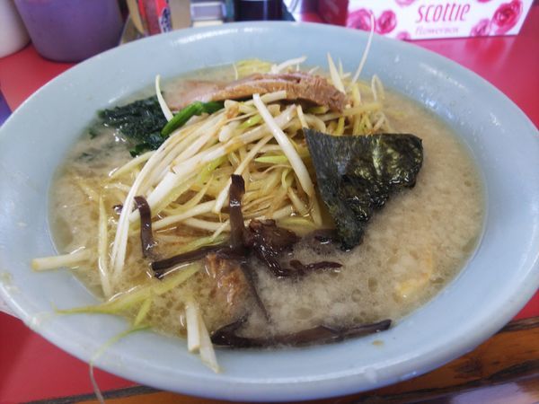 「ネギラーメン750円」@ラーメンショップ 飯島店の写真