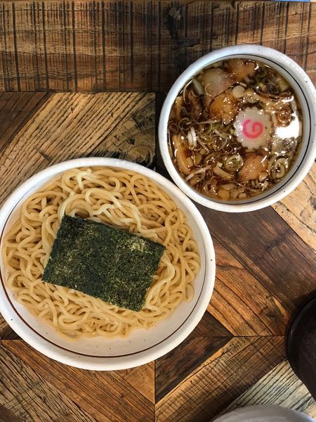 「つけそば・中 800円」@BASSOの写真