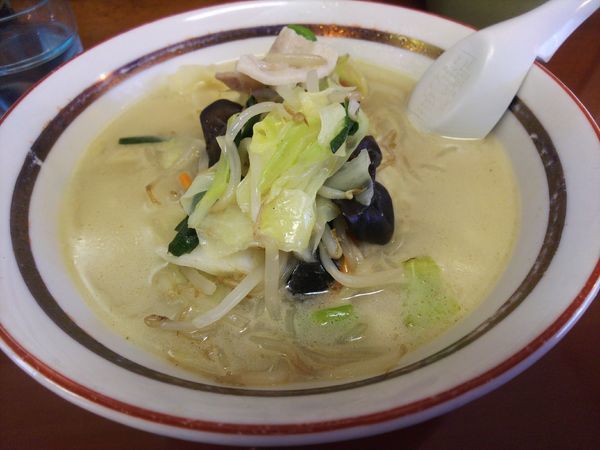 「横浜タンメン(塩）800円」@支那そば・横浜タンメン 阿波家の写真