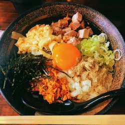 煮干しまぜそば