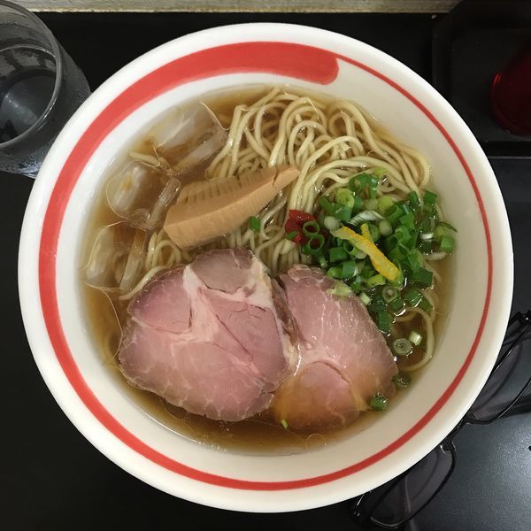 「アゴだし冷やしめん」@自家製麺SHINの写真
