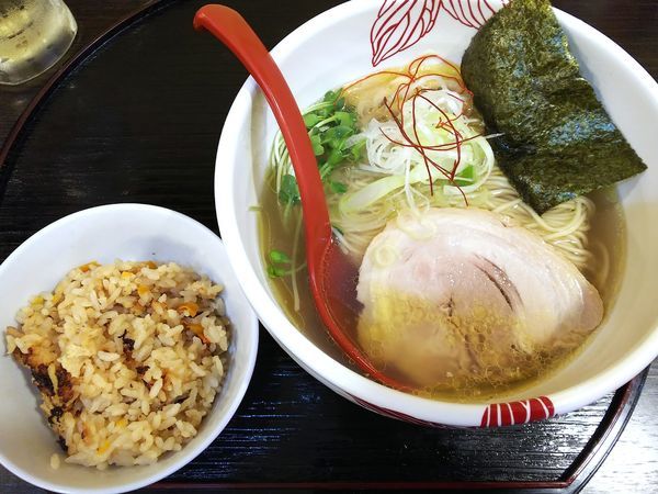 「【限定】次世代あっさり貝出汁白醤油らーめん　800円」@麺処 あす花の写真