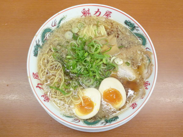 「特製醤油味玉ラーメン（並）」@ラーメン魁力屋 本店の写真