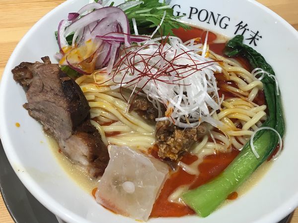 「冷やし坦々麺」@和風ピンポン竹末の写真