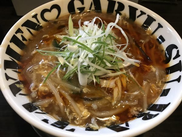 「大蒜酸辣湯麺」@我流酸辣湯麺 拉麺勇気の写真