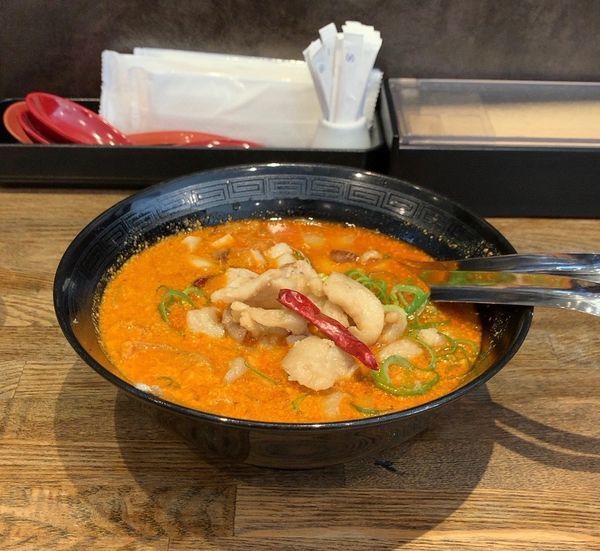 「きたかタンタン麺 短い麺」@喜多方食堂 麺や玄 佐倉分店の写真