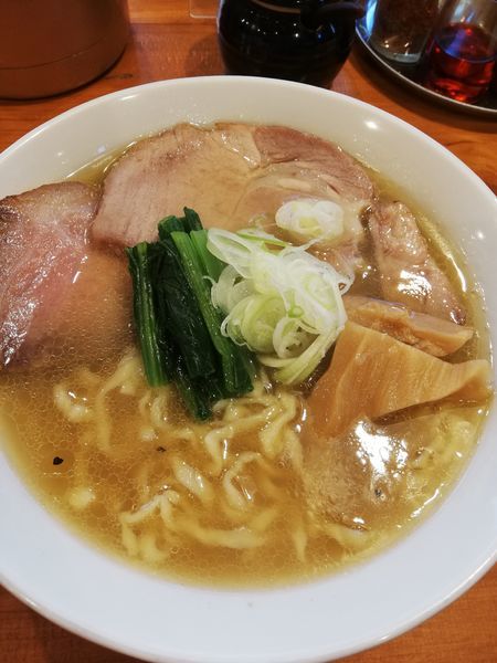 「肉塩らーめん」@らーめん 五ノ神精肉店 煮干し編の写真