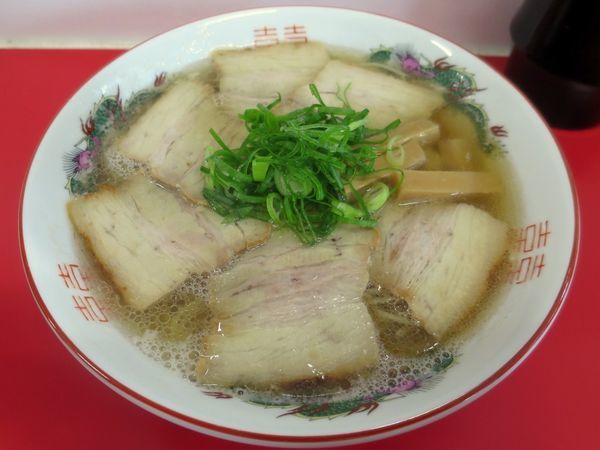 「チャーシュー麺 ９００円」@中華そば 竹千代の写真