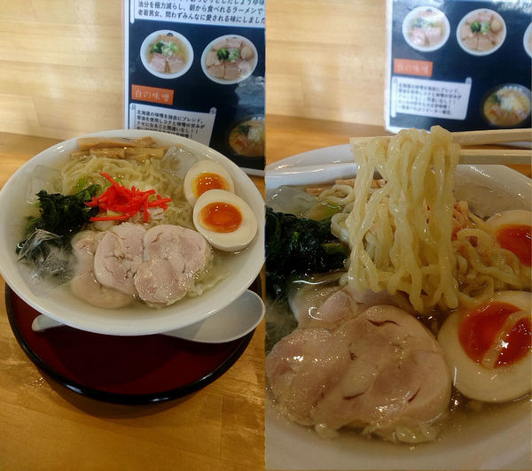「『冷やしラーメン 醤油+大盛(￥800+100)』」@伊藤商店 足利店の写真