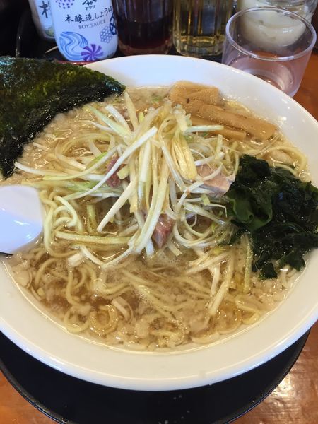 「背脂ネギラーメン」@ラーメンショップ椿 新さくら通り店の写真