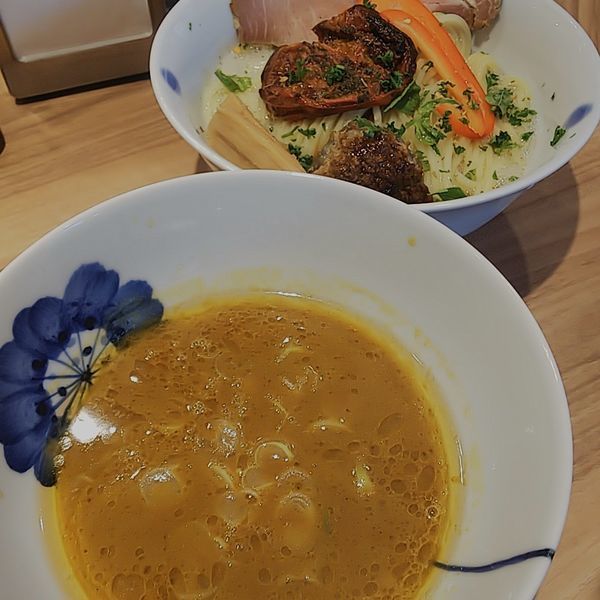 「【限定】渡り蟹のビスクつけ麺」@Niiの写真