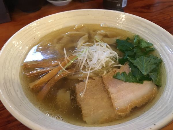 「塩らーめん」@純手打ち 麺と未来の写真