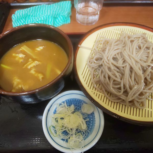 「カレー南蛮つけそば」@かのや 新宿東南口店の写真