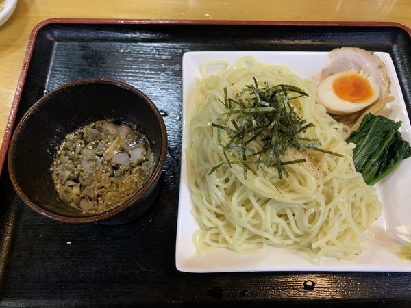 「ざる中華 800円」@らーめん たつ 小手指店の写真
