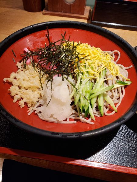 「冷したぬきそば」@一灯庵の写真