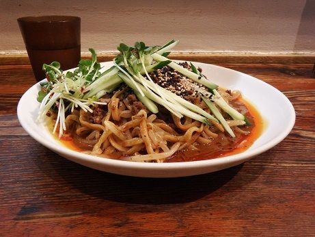 「冷やし黒胡麻担々麺」@万豚記 池尻大橋店の写真