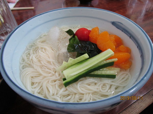 「冷や麦」@そば清の写真