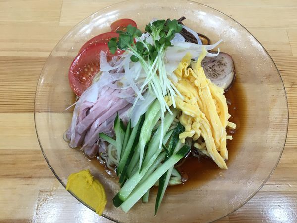 「冷やし中華」@中華そば こてつの写真