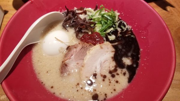 「玉子赤丸」@博多一風堂 松本店の写真