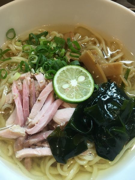 「冷やしイリコそば大盛¥900」@中華そば いぶきの写真