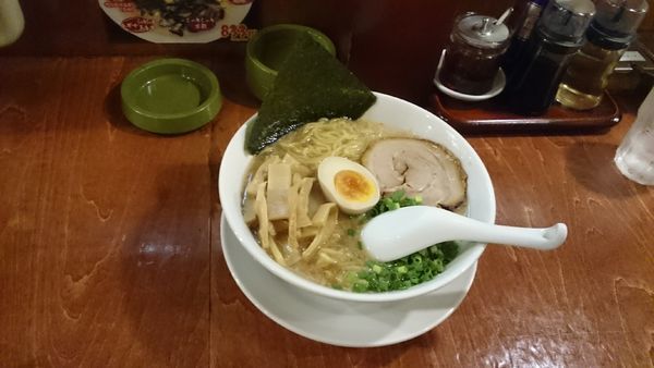 「豚骨醤油ごとくらーめん・大盛・メンマ　￥９０６」@ごとくの写真