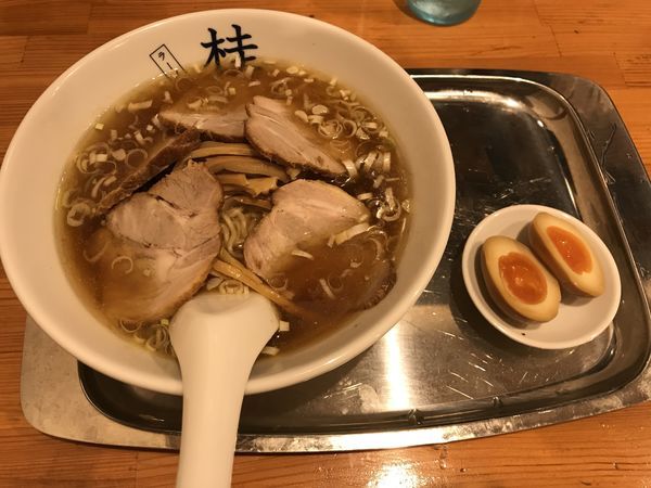 「チャーシューメン」@煮干しだし醤油ラーメン 桂の写真