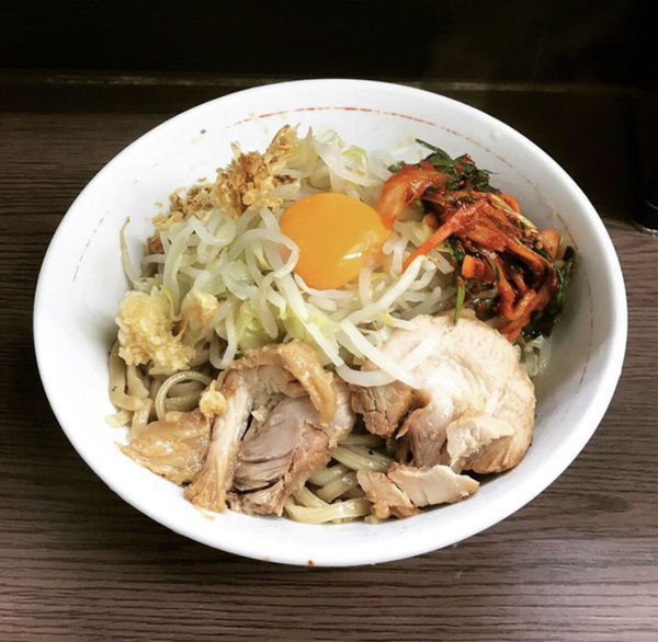 「汁なし」@ラーメン二郎 横浜関内店の写真