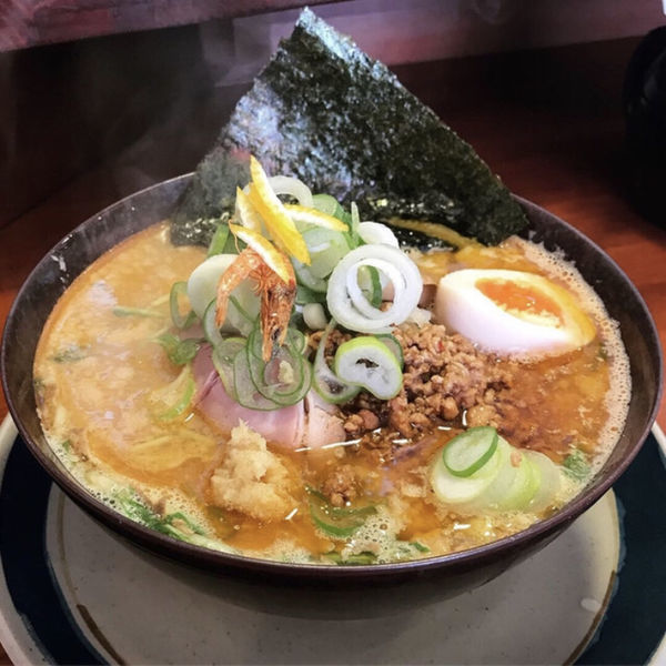 「北海道味噌と酒粕の中華そば」@煮干し中華そば ぶっとび亭の写真