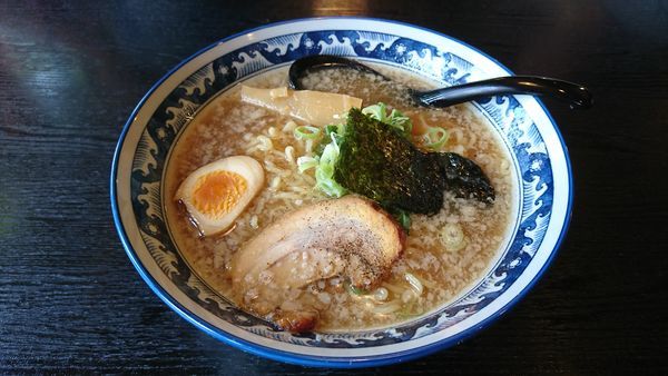 「れんげらーめん」@らーめん食堂 れんげ 茅野店の写真