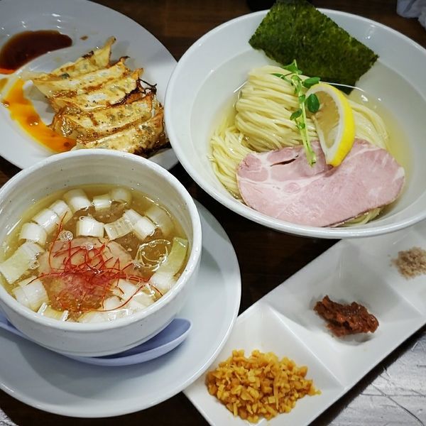 「【数日限定】北浦しゃもの昆布水つけめん ９００円他」@三代目 むじゃきの写真