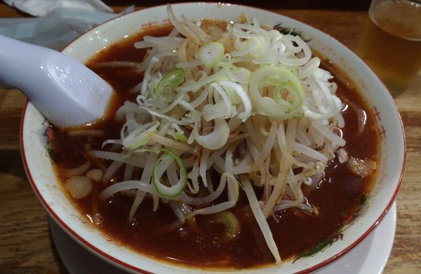 「激辛藤ラーメン」@ラーメン藤の写真