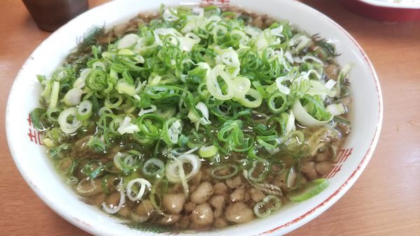 「尾道ラーメン　ネギ」@暁の写真