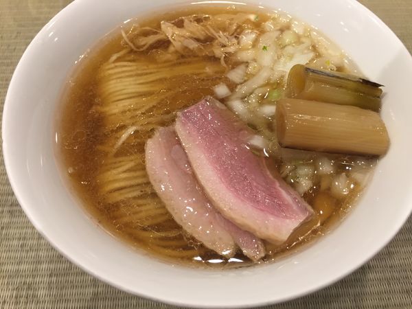 「鴨らぁめん：750円」@らーめん 鴨to葱の写真