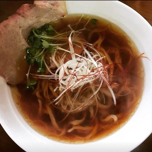 「中華そば 元味（黒鶏）」@米蔵の写真