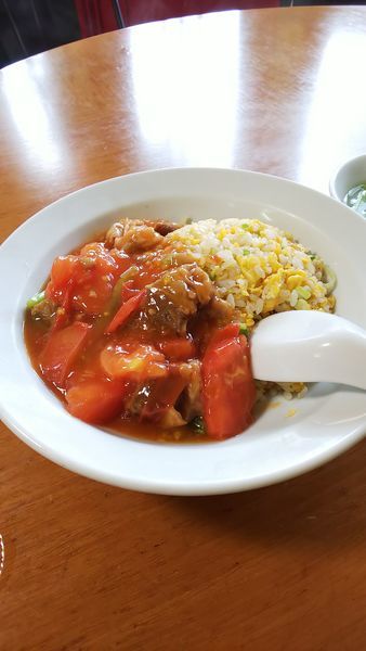 「牛トマト炒飯」@李園の写真