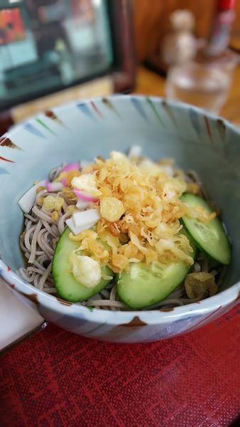「冷やしたぬきそば」@よし川の写真