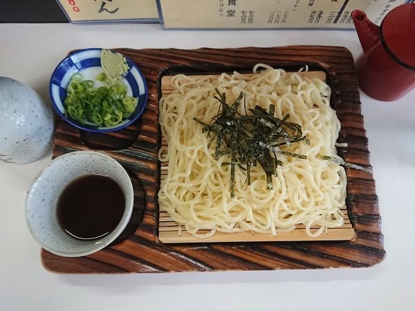 「中華ざる 550円」@原食堂の写真