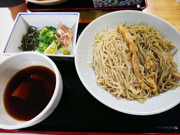 「はつかり醤油の2種盛り冷やしつけそば」@中華そば輝羅 from SR7 埼玉フードフェスティバルの写真