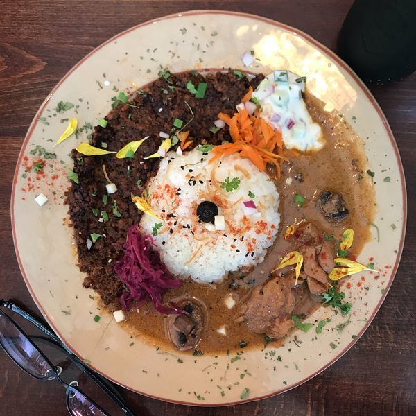 「2種盛カレー」@カレーの惑星の写真