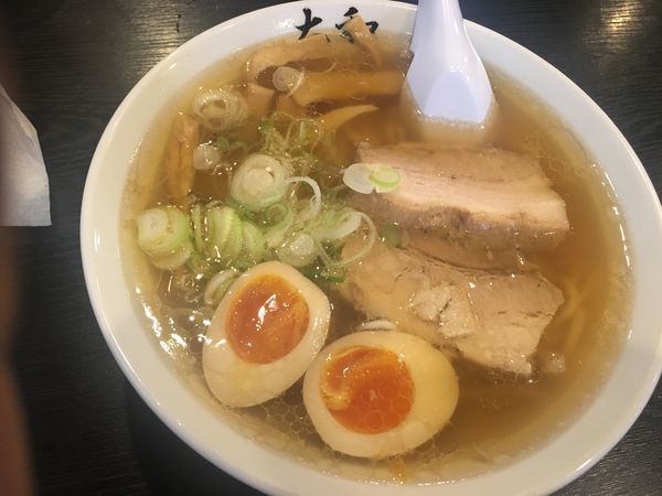 「味玉らーめん」@佐野青竹手打ちラーメン 大和の写真