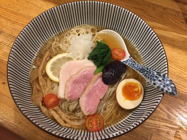 「冷やし出汁そば¥880」@中華そば きなりの写真