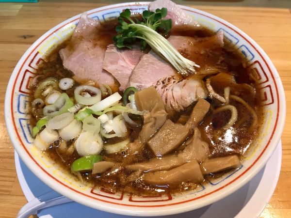 「サバ醤油そば  700円」@サバ6製麺所 福島本店の写真